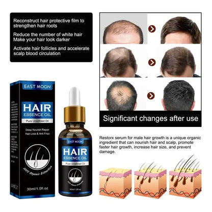 Hair Growth Oil. Proven Effective Rapid Repair!