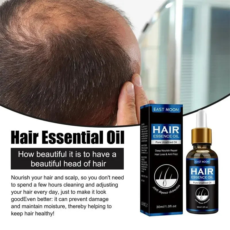 Hair Growth Oil. Proven Effective Rapid Repair!