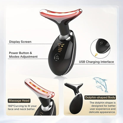 Beauty and Facial Skin Tightening and Massaging Device